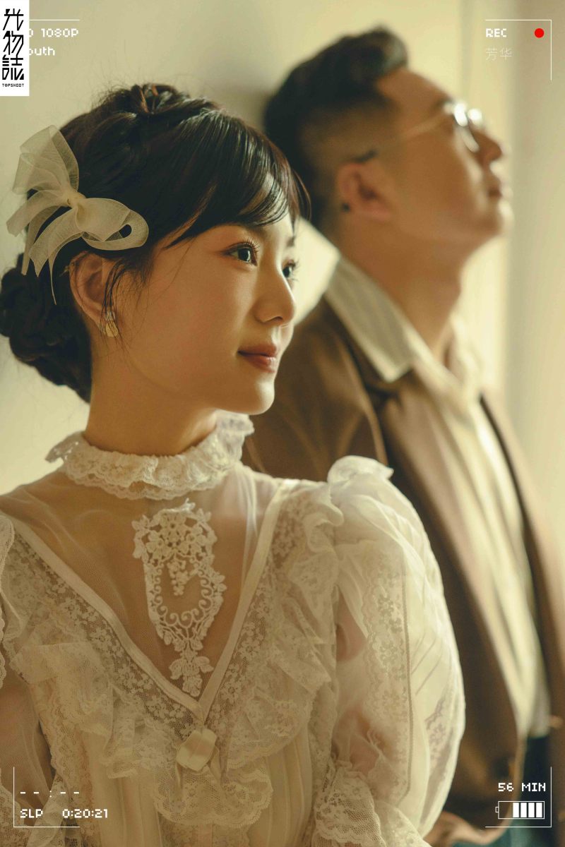 新鲜出炉:)康晨阳先生赵姣姣女士怀旧复古婚纱照、怀旧复古、韩松、行走的放大镜，现场细节，姿态指导的掌控者、婚纱照