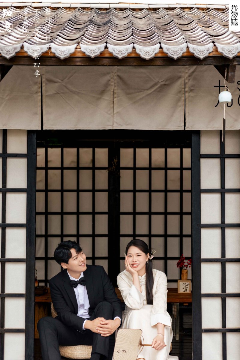 孙申澳先生张沙沙女士中式传承婚纱照、中式传承、木子、唠嗑型选手，构图多变、情绪拿捏，特写YYDS、婚纱照
