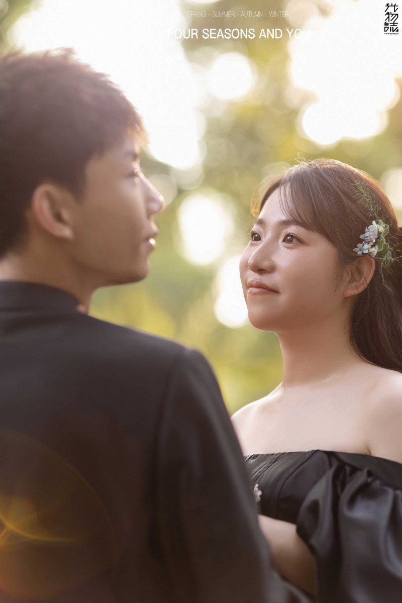 林梓昕先生韩瑞林女士氛围森系婚纱照、氛围森系、正林、眼睛就是测光仪，任何场地都能发挥成MVP、婚纱照