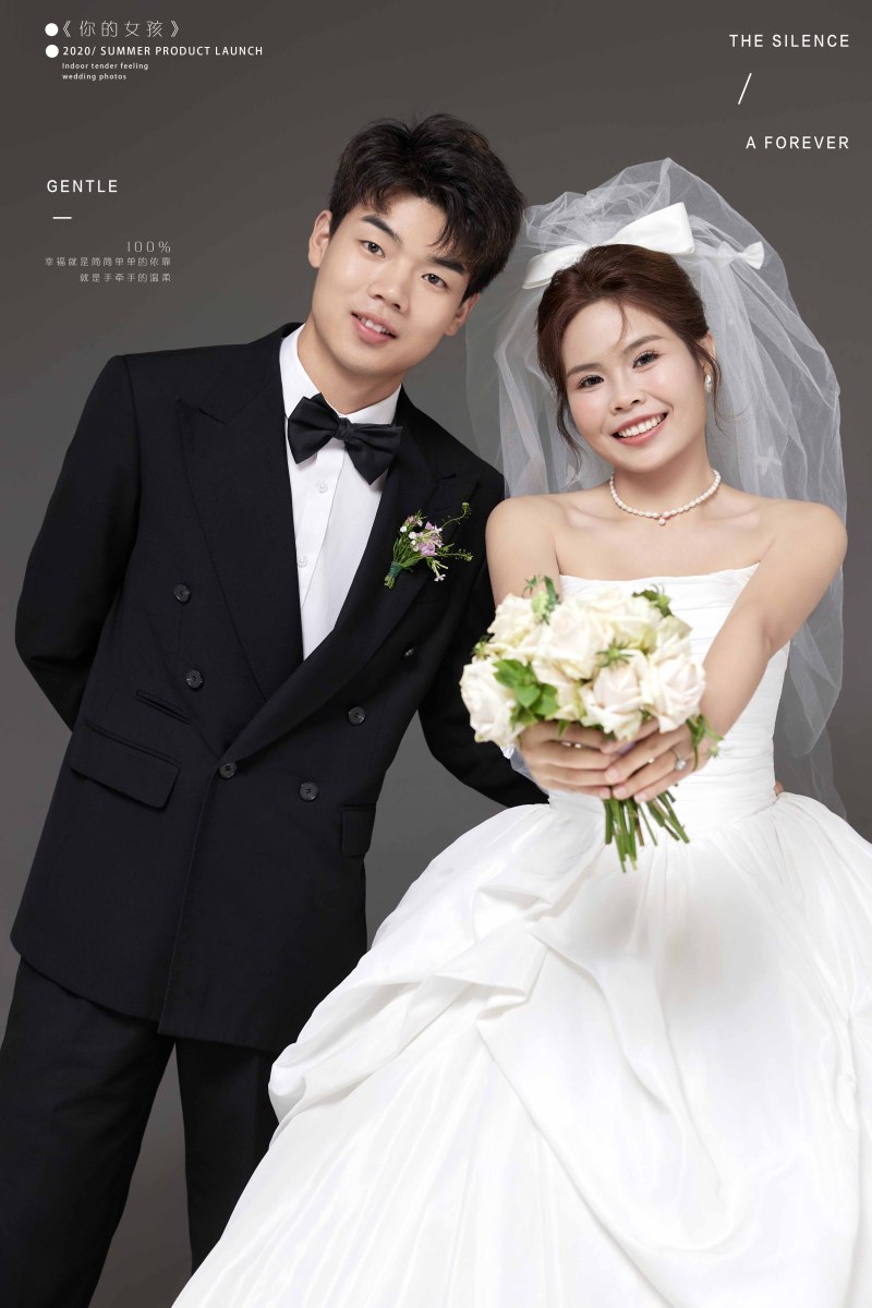 极致情绪！丁浩先生谭祖燕女士极简棚拍婚纱照、极简棚拍、徐才皓、好像在听单口相声，开心到直不起腰，幸福感MAX、婚纱照