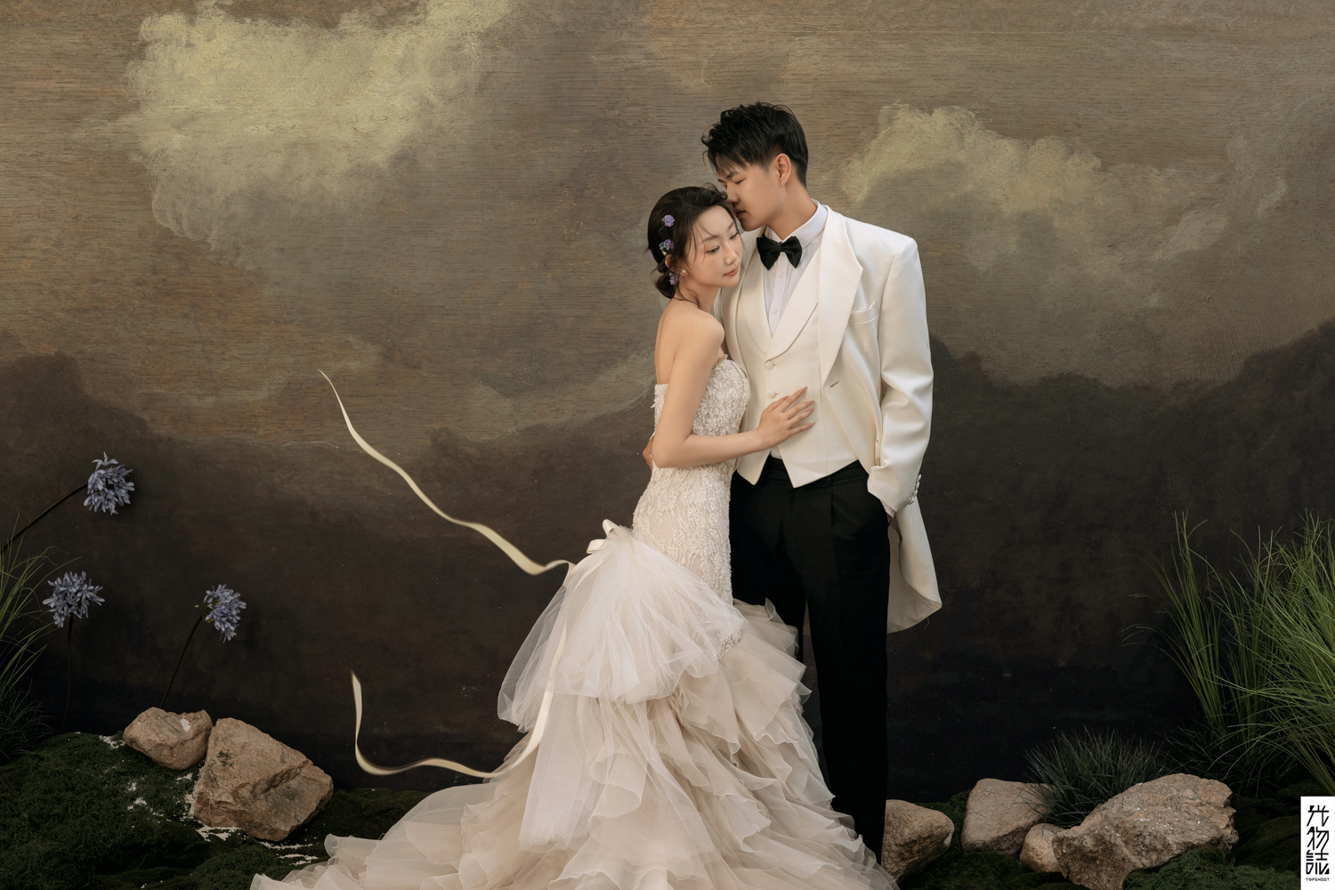 太太太太可了~~！张先生侯女士怀旧复古婚纱照、怀旧复古、艾辰、偷偷练过读心术，精准预判每一个想法，细腻到心里、婚纱照