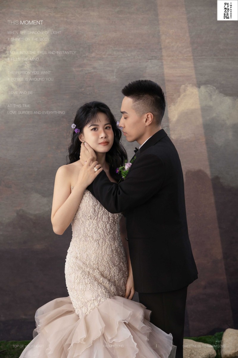 幸福感爆棚徐孟豪先生王婧禹女士怀旧复古婚纱照、怀旧复古、木子、唠嗑型选手，构图多变、情绪拿捏，特写YYDS、婚纱照