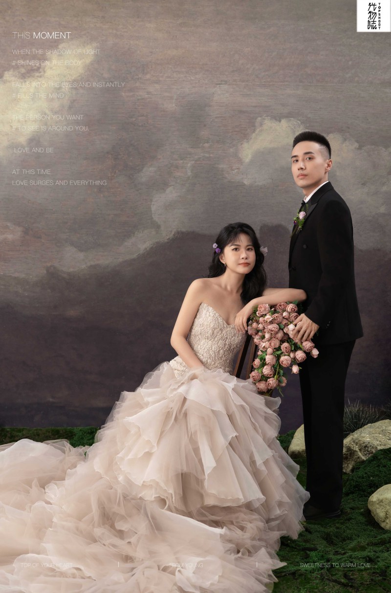 幸福感爆棚徐孟豪先生王婧禹女士怀旧复古婚纱照、怀旧复古、木子、唠嗑型选手，构图多变、情绪拿捏，特写YYDS、婚纱照