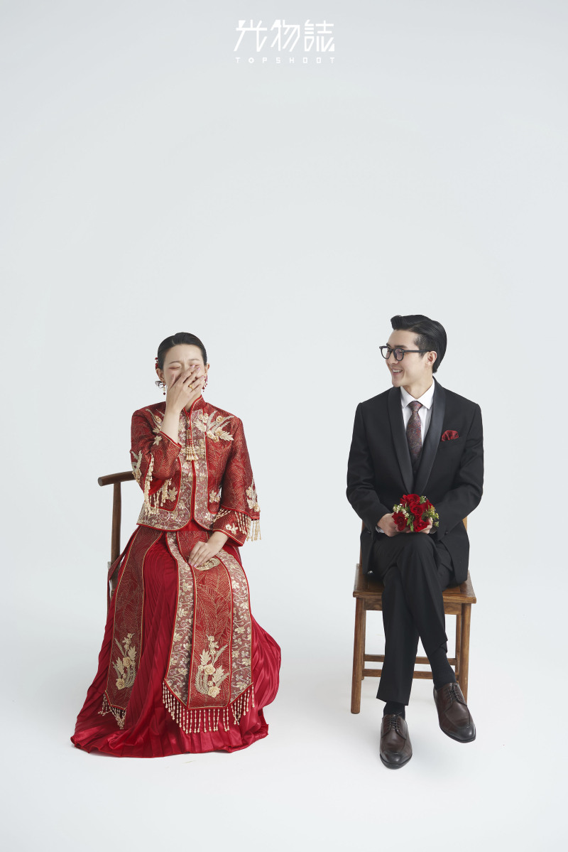 超级甜腻！张先生周女士中式传承婚纱照、中式传承、正林、眼睛就是测光仪，任何场地都能发挥成MVP、婚纱照