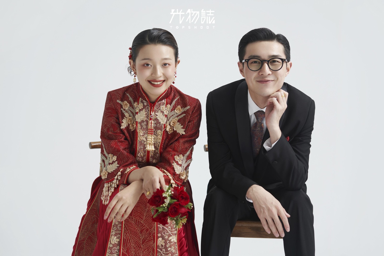 超级甜腻！张先生周女士中式传承婚纱照、中式传承、正林、眼睛就是测光仪，任何场地都能发挥成MVP、婚纱照