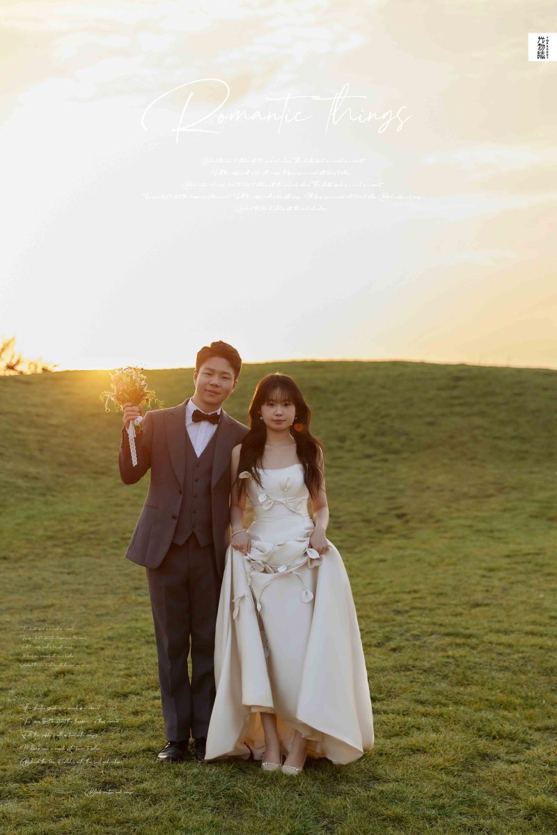 新鲜出炉:)白娜女士物誌生活婚纱照、物誌生活  氛围森系、韩松、行走的放大镜，现场细节，姿态指导的掌控者、婚纱照
