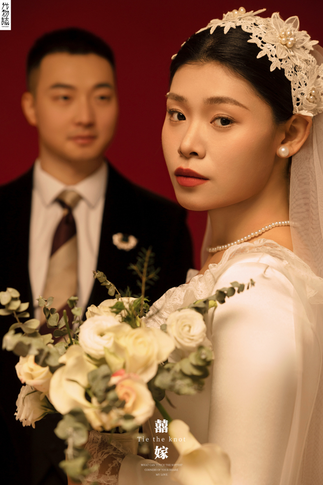 美到心里~姬先生田女士怀旧复古婚纱照、怀旧复古、木子、唠嗑型选手，构图多变、情绪拿捏，特写YYDS、婚纱照