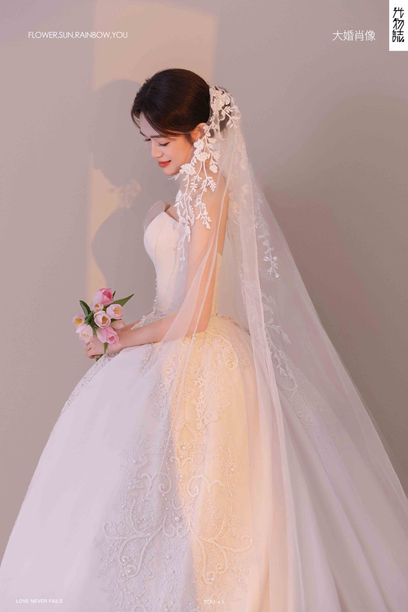 大婚肖像、极简棚拍、“爱的圆舞曲”