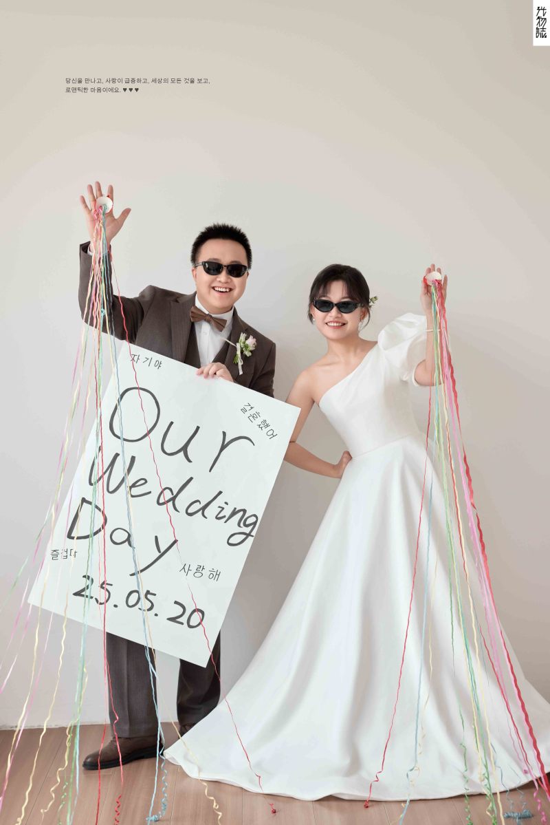 宝藏情侣~张席腾先生刘彦君女士极简棚拍婚纱照、极简棚拍、白玛、怀疑是不是修导演系，拍照像电影一样的构图和质感、婚纱照