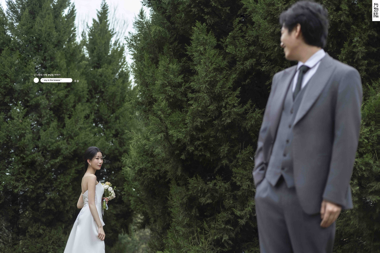 爱了~爱了~黄女士氛围森系婚纱照、氛围森系、徐才皓、好像在听单口相声，开心到直不起腰，幸福感MAX、婚纱照