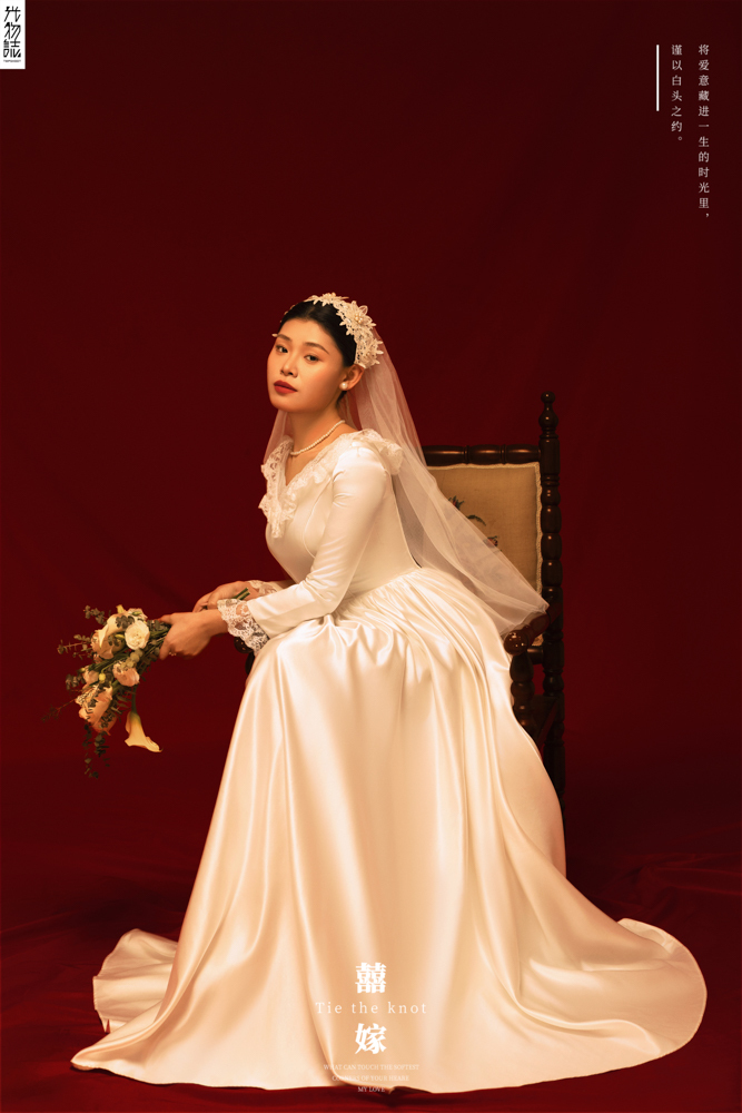 美到心里~姬先生田女士怀旧复古婚纱照、怀旧复古、木子、唠嗑型选手，构图多变、情绪拿捏，特写YYDS、婚纱照