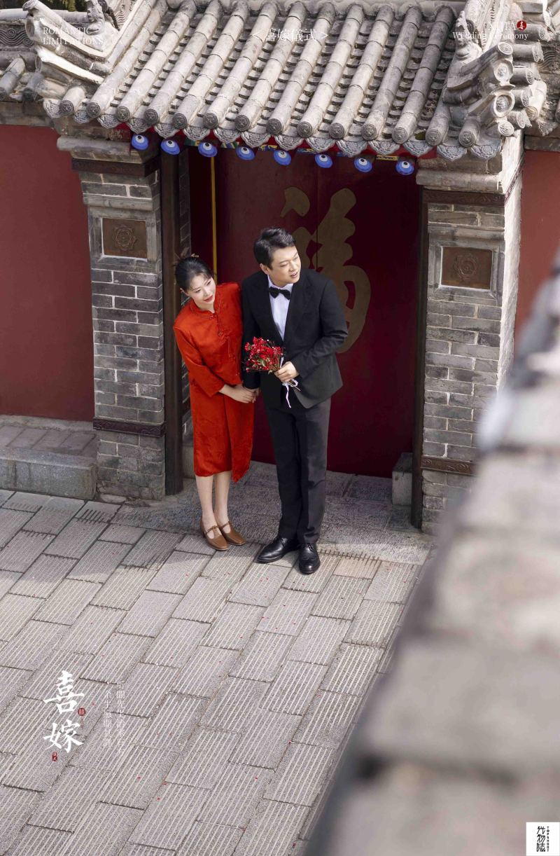 太太太太可了~~！刘先生袁女士中式传承婚纱照、中式传承、徐才皓、好像在听单口相声，开心到直不起腰，幸福感MAX、婚纱照
