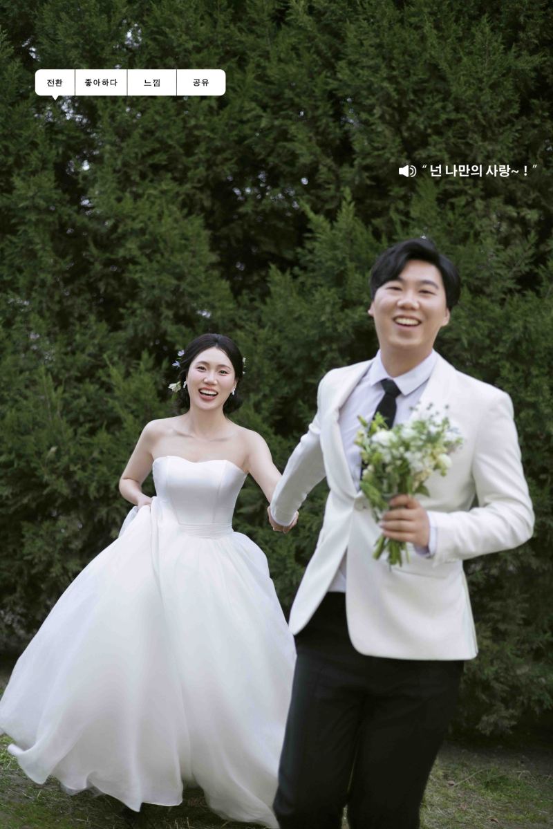 极致情绪！付先生左女士氛围森系婚纱照、氛围森系、徐才皓、好像在听单口相声，开心到直不起腰，幸福感MAX、婚纱照