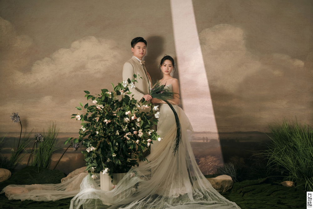 美到心里~刘先生郭女士怀旧复古婚纱照、怀旧复古、刘康、六边形战士，不止是沟通，拍摄想法，创造思维样样拿捏。、婚纱照