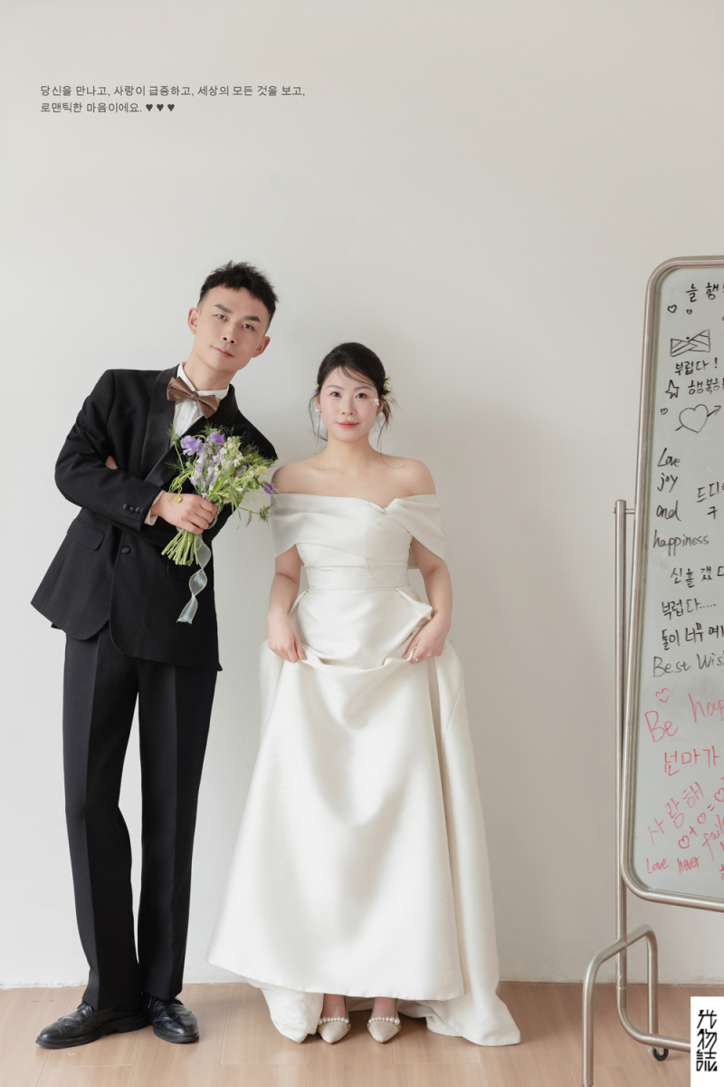超级甜腻！齐女士极简棚拍婚纱照、极简棚拍、艾辰、偷偷练过读心术，精准预判每一个想法，细腻到心里、婚纱照