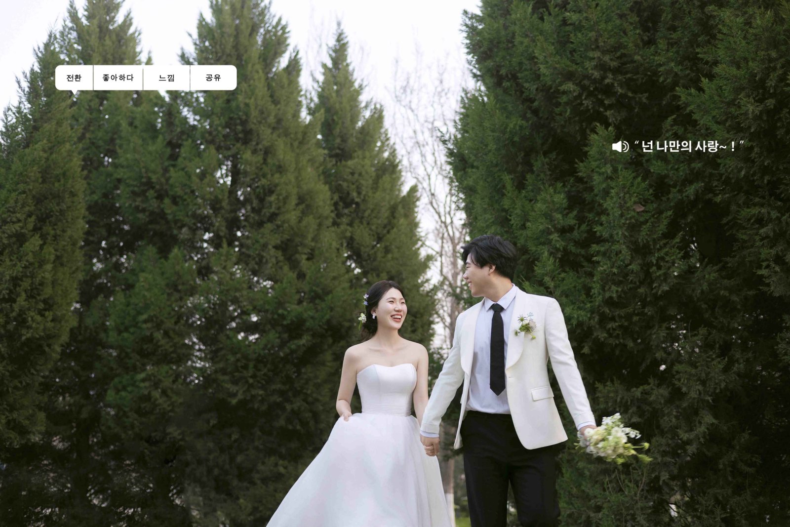极致情绪！付先生左女士氛围森系婚纱照、氛围森系、徐才皓、好像在听单口相声，开心到直不起腰，幸福感MAX、婚纱照