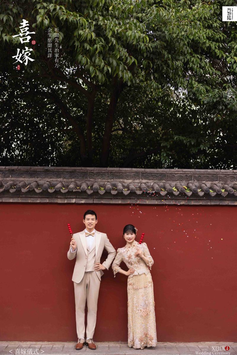 撒狗粮啦~胡鹏飞先生张静怡女士中式传承婚纱照、中式传承、白玛、怀疑是不是修导演系，拍照像电影一样的构图和质感、婚纱照