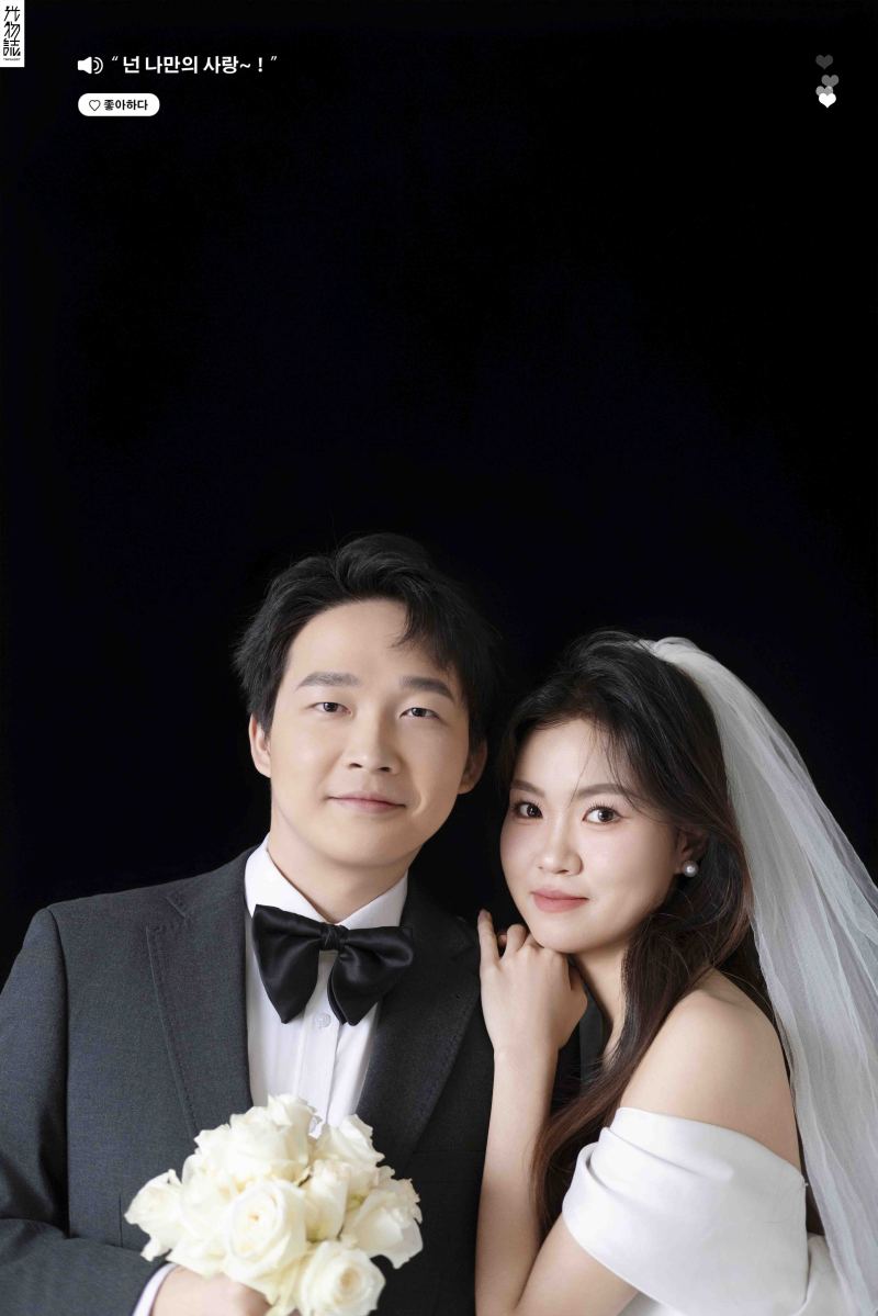 美到心里~叶先生极简棚拍婚纱照、极简棚拍、徐才皓、好像在听单口相声，开心到直不起腰，幸福感MAX、婚纱照