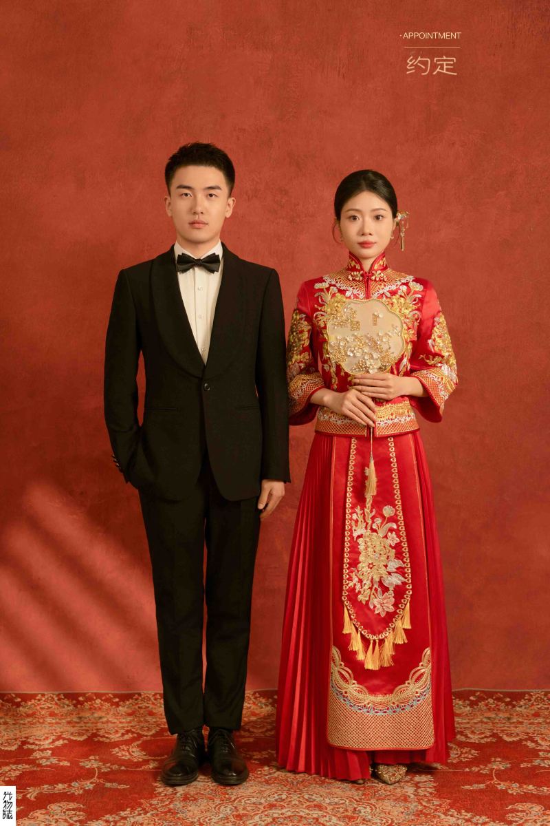 新鲜出炉:)段先生宋女士中式传承婚纱照、中式传承、毛磊、谁说拍照不能freestyle，创作灵感像吃了炫迈停不下来、婚纱照
