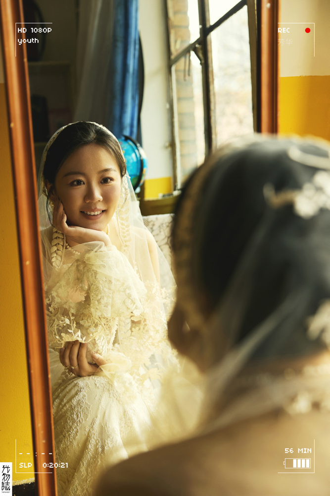 炒鸡甜~杨先生先生陈女士怀旧复古婚纱照、怀旧复古、木子、唠嗑型选手，构图多变、情绪拿捏，特写YYDS、婚纱照