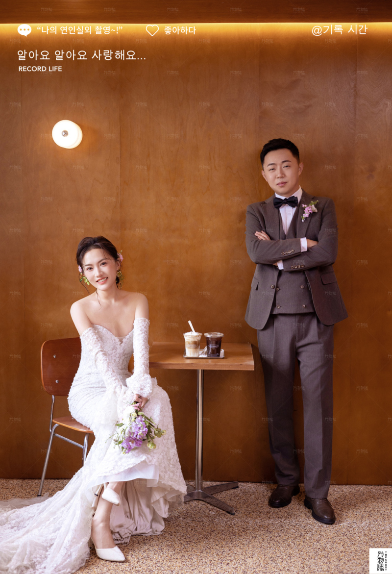 幸福感爆棚孙先生韩女士物誌生活婚纱照、物誌生活、艾辰、偷偷练过读心术，精准预判每一个想法，细腻到心里、婚纱照