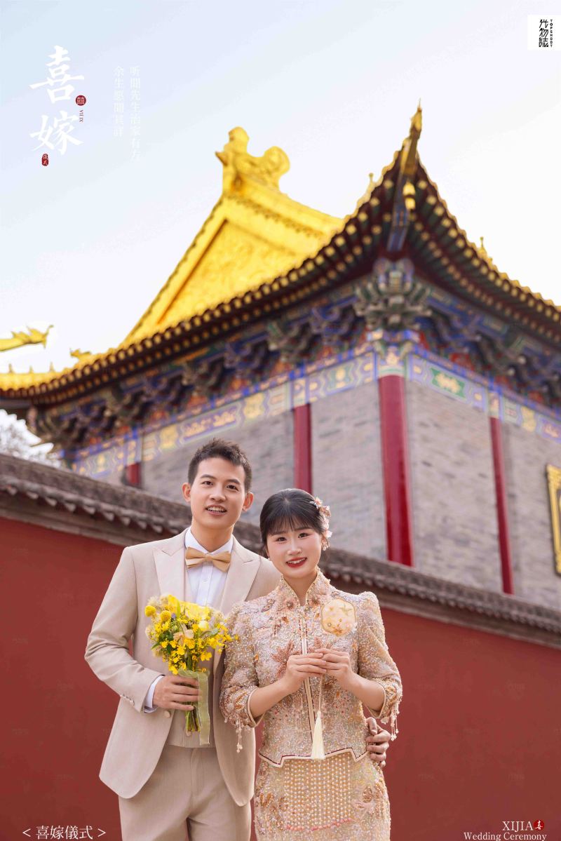 撒狗粮啦~胡鹏飞先生张静怡女士中式传承婚纱照、中式传承、白玛、怀疑是不是修导演系，拍照像电影一样的构图和质感、婚纱照
