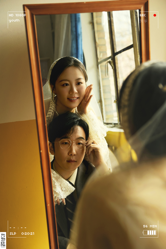炒鸡甜~杨先生先生陈女士怀旧复古婚纱照、怀旧复古、木子、唠嗑型选手，构图多变、情绪拿捏，特写YYDS、婚纱照
