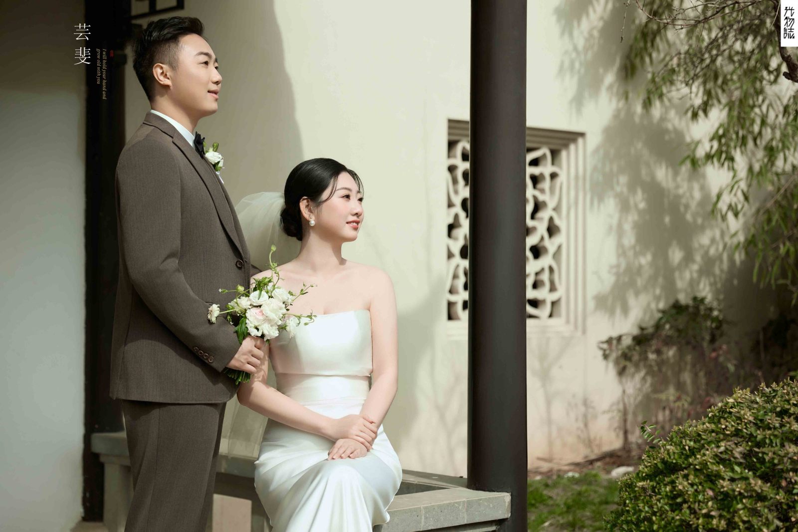 太太太太可了~~！陈文义先生辛睿妍女士怀旧复古婚纱照、怀旧复古、韩松、行走的放大镜，现场细节，姿态指导的掌控者、婚纱照