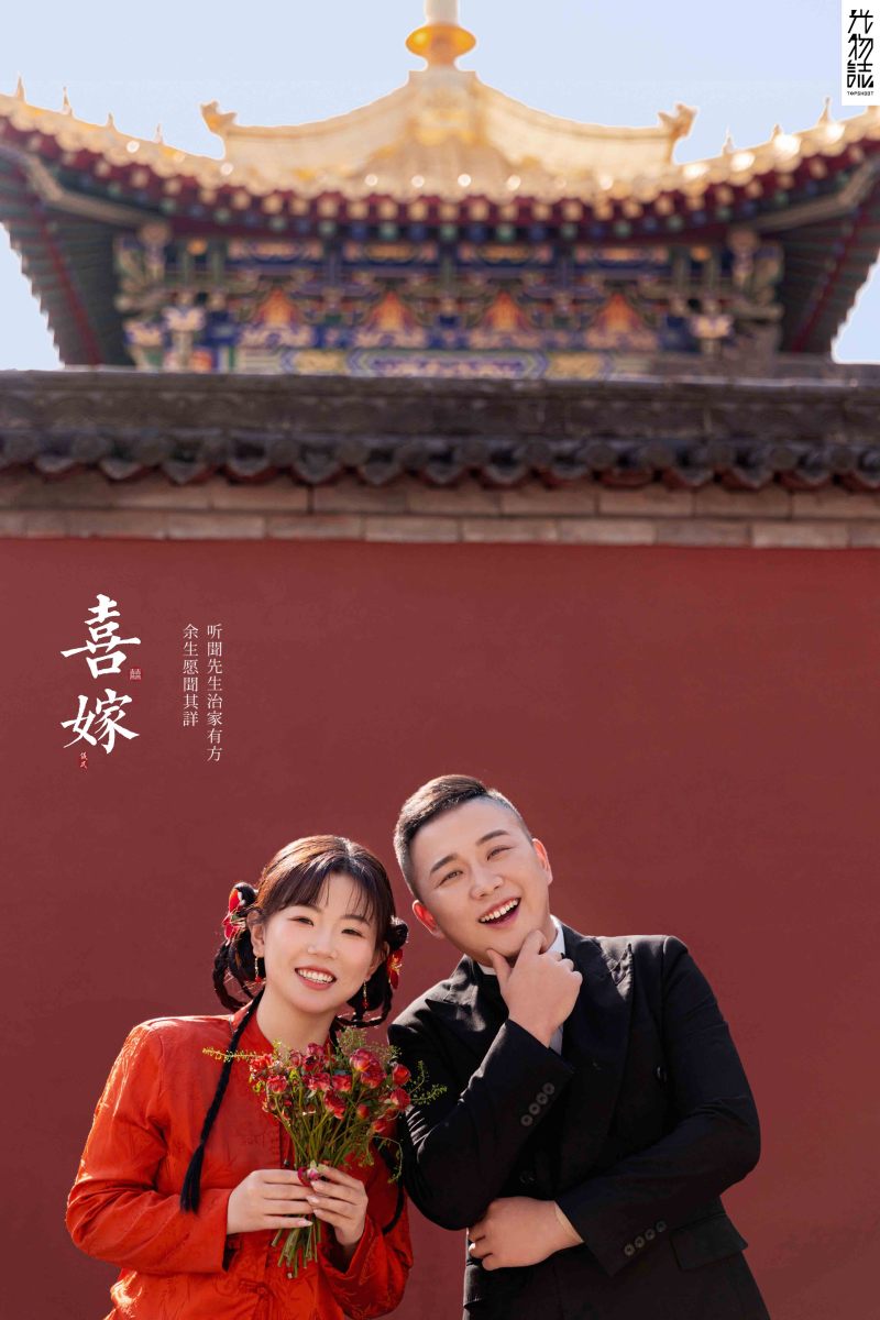 美到心里~金先生费女士中式传承婚纱照、中式传承、正林、眼睛就是测光仪，任何场地都能发挥成MVP、婚纱照