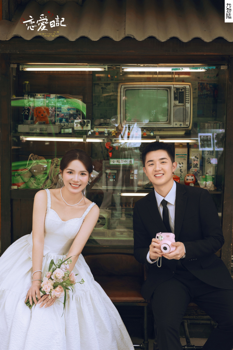 超级甜腻！吕先生梁女士物誌生活婚纱照、物誌生活、艾辰、偷偷练过读心术，精准预判每一个想法，细腻到心里、婚纱照