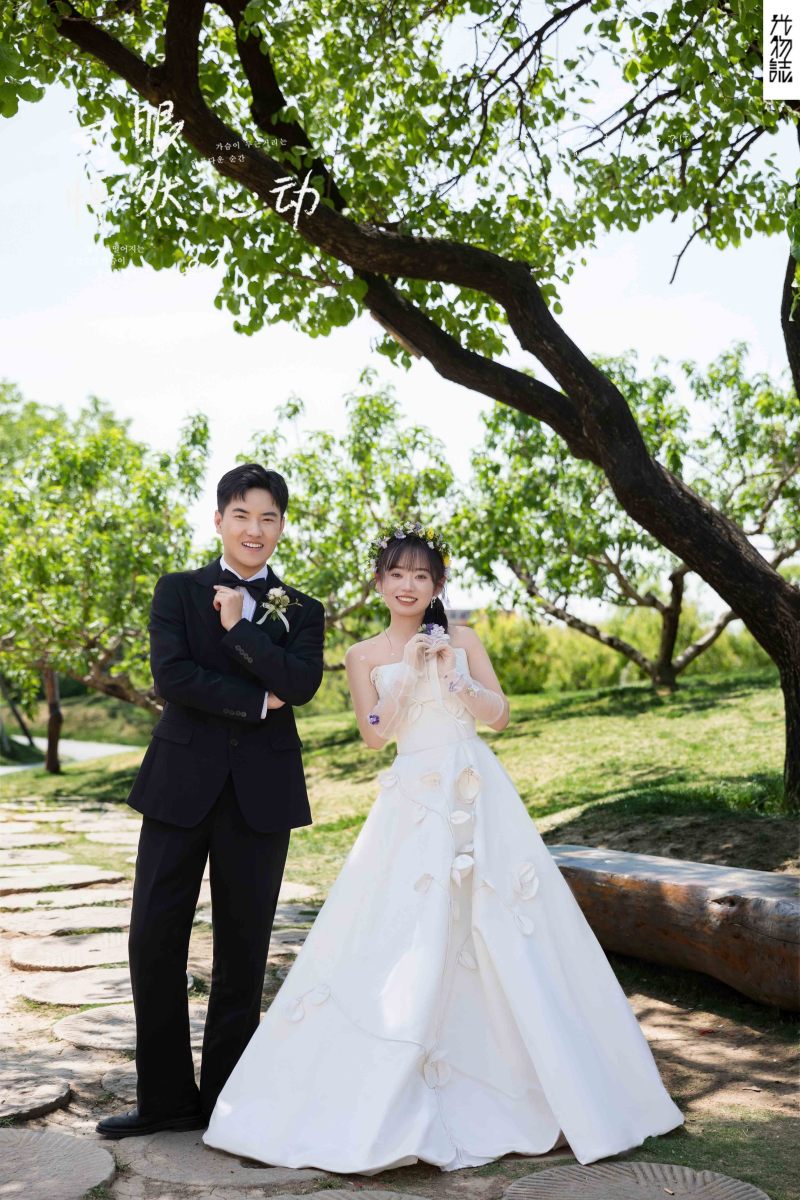 极致情绪！马希彤先生赵依琳女士氛围森系婚纱照、氛围森系、正林、眼睛就是测光仪，任何场地都能发挥成MVP、婚纱照