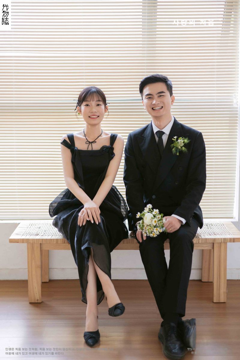 幸福感爆棚张尚晋先生王怡女士极简棚拍婚纱照、极简棚拍、正林、眼睛就是测光仪，任何场地都能发挥成MVP、婚纱照