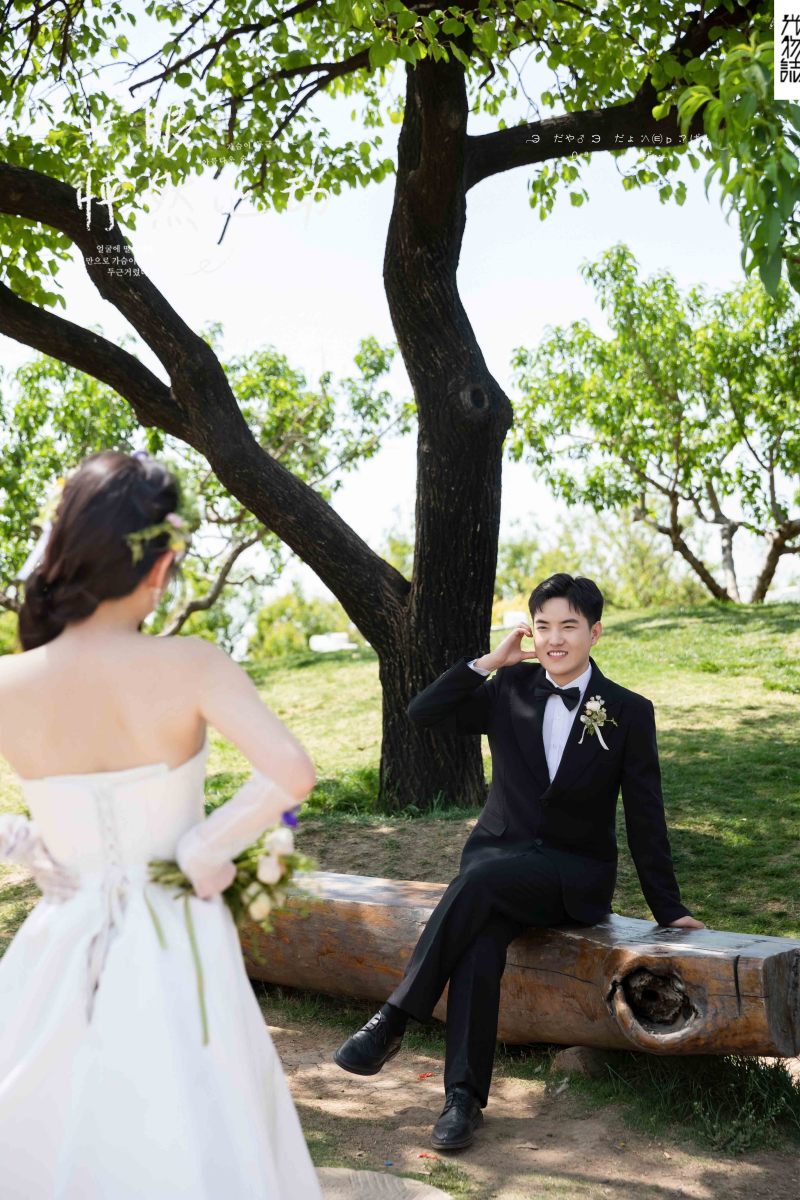 极致情绪！马希彤先生赵依琳女士氛围森系婚纱照、氛围森系、正林、眼睛就是测光仪，任何场地都能发挥成MVP、婚纱照