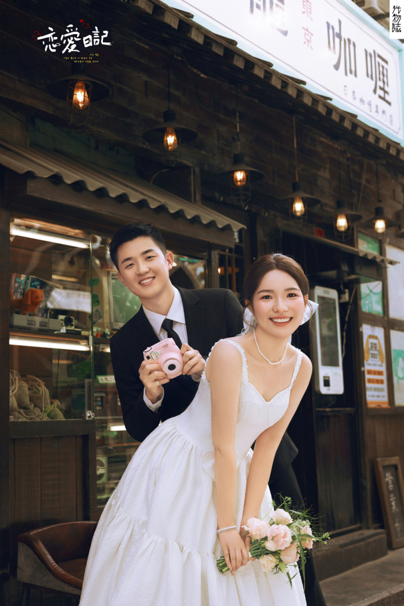 超级甜腻！吕先生梁女士物誌生活婚纱照、物誌生活、艾辰、偷偷练过读心术，精准预判每一个想法，细腻到心里、婚纱照