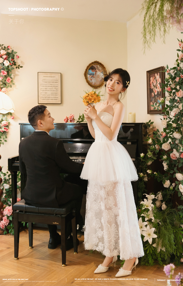炒鸡甜~张林晟先生刘艺飞女士中式传承婚纱照、怀旧复古、木子、唠嗑型选手，构图多变、情绪拿捏，特写YYDS、婚纱照