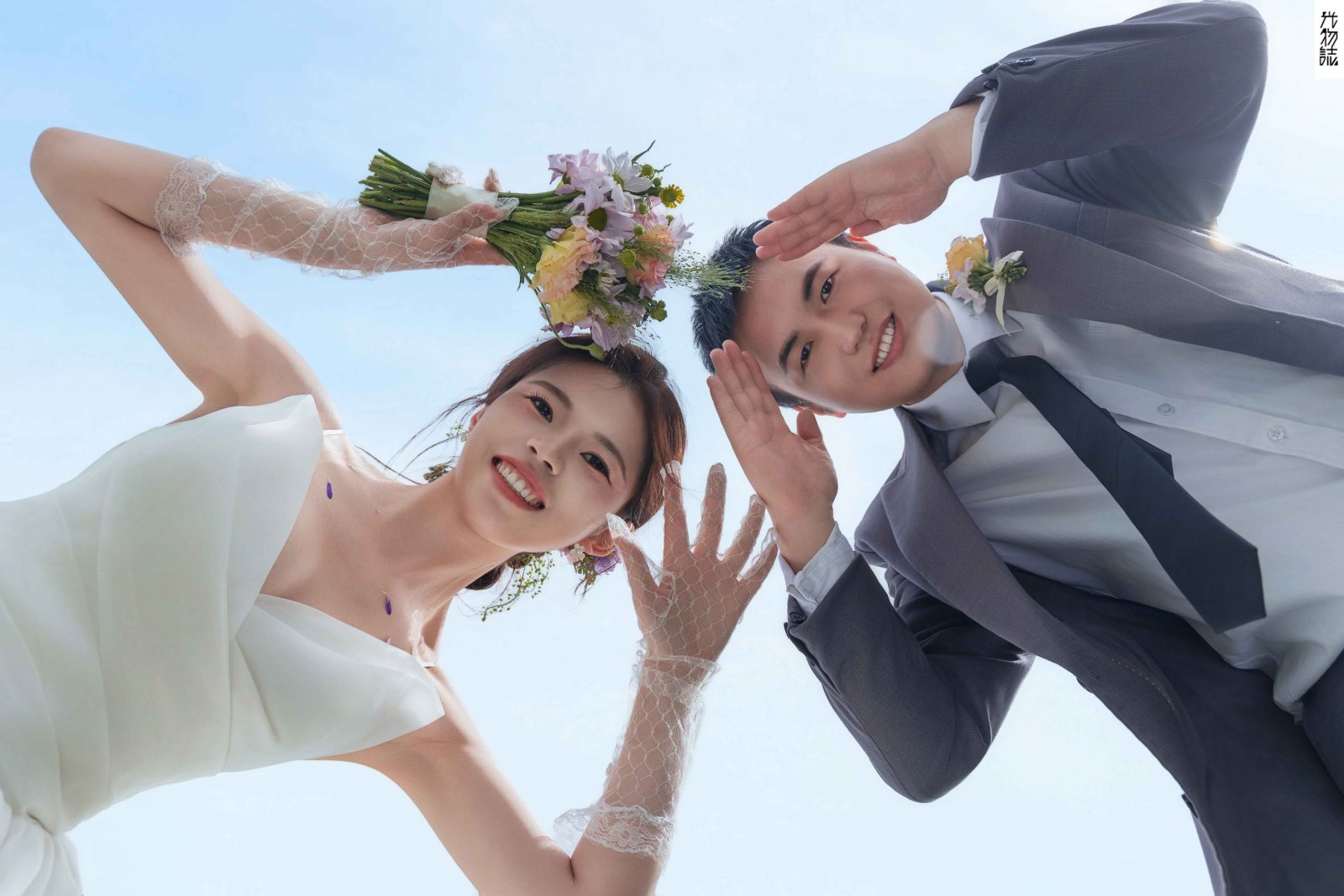 幸福感爆棚朱女士氛围森系婚纱照、氛围森系、毛磊、谁说拍照不能freestyle，创作灵感像吃了炫迈停不下来、婚纱照