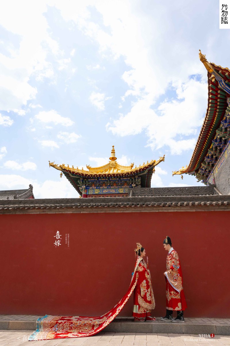 太太太太可了~~！蒋先生唐女士中式传承婚纱照、中式传承、于志尧、光影掌控者、情绪的记录者。唠一唠，欢乐的一天 美美的照片。、婚纱照