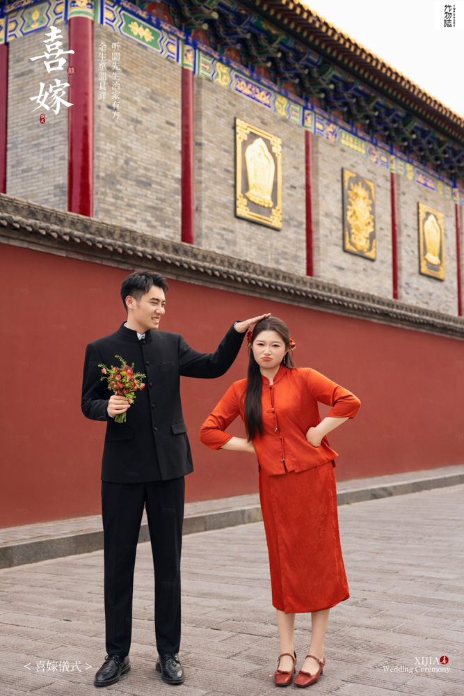 幸福感爆棚贾超先生席思懿女士中式传承婚纱照、中式传承、木子、唠嗑型选手，构图多变、情绪拿捏，特写YYDS、婚纱照