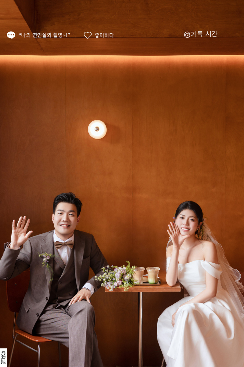 幸福感爆棚王先生张女士物誌生活婚纱照、物誌生活、艾辰、偷偷练过读心术，精准预判每一个想法，细腻到心里、婚纱照