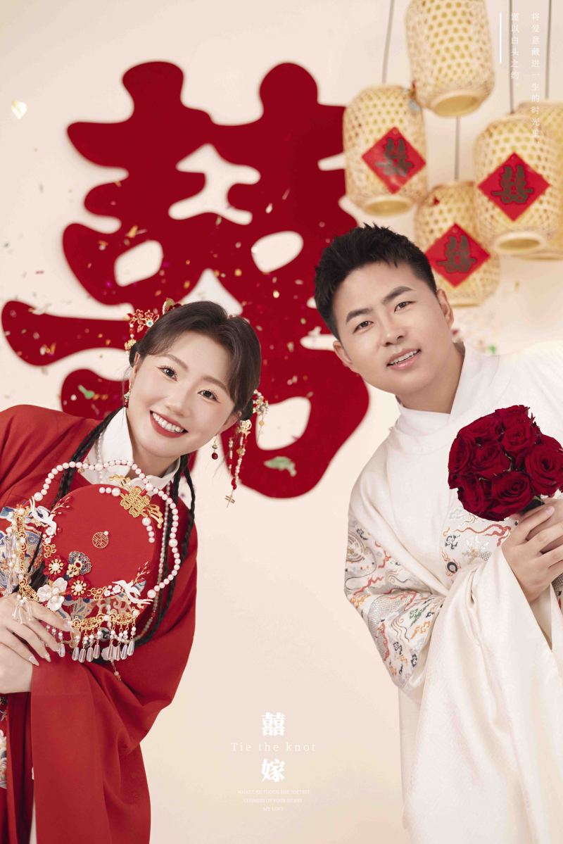 太太太太可了~~！张先生龚女士中式传承婚纱照、中式传承、徐才皓、好像在听单口相声，开心到直不起腰，幸福感MAX、婚纱照