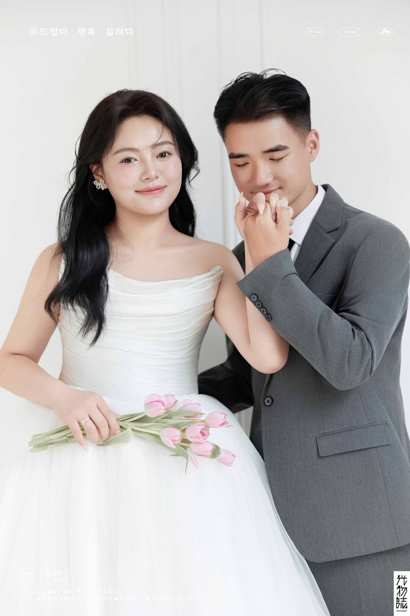 李先生绍女士极简棚拍婚纱照、极简棚拍、毛磊、谁说拍照不能freestyle，创作灵感像吃了炫迈停不下来、婚纱照