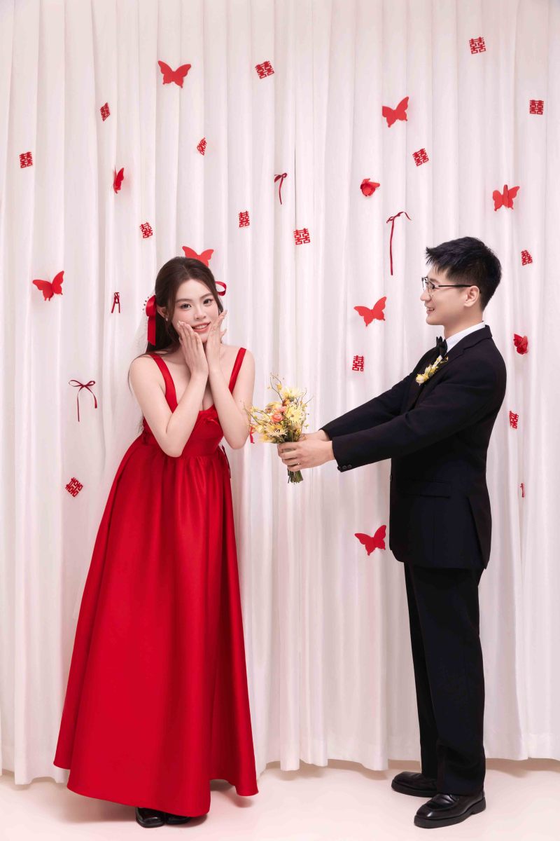 幸福感爆棚孙先生魏女士中式传承婚纱照、中式传承、正林、眼睛就是测光仪，任何场地都能发挥成MVP、婚纱照