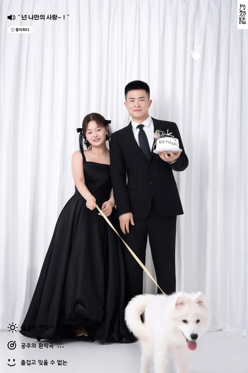 满满狗粮~项先生王女士极简棚拍婚纱照、极简棚拍、毛磊、谁说拍照不能freestyle，创作灵感像吃了炫迈停不下来、婚纱照