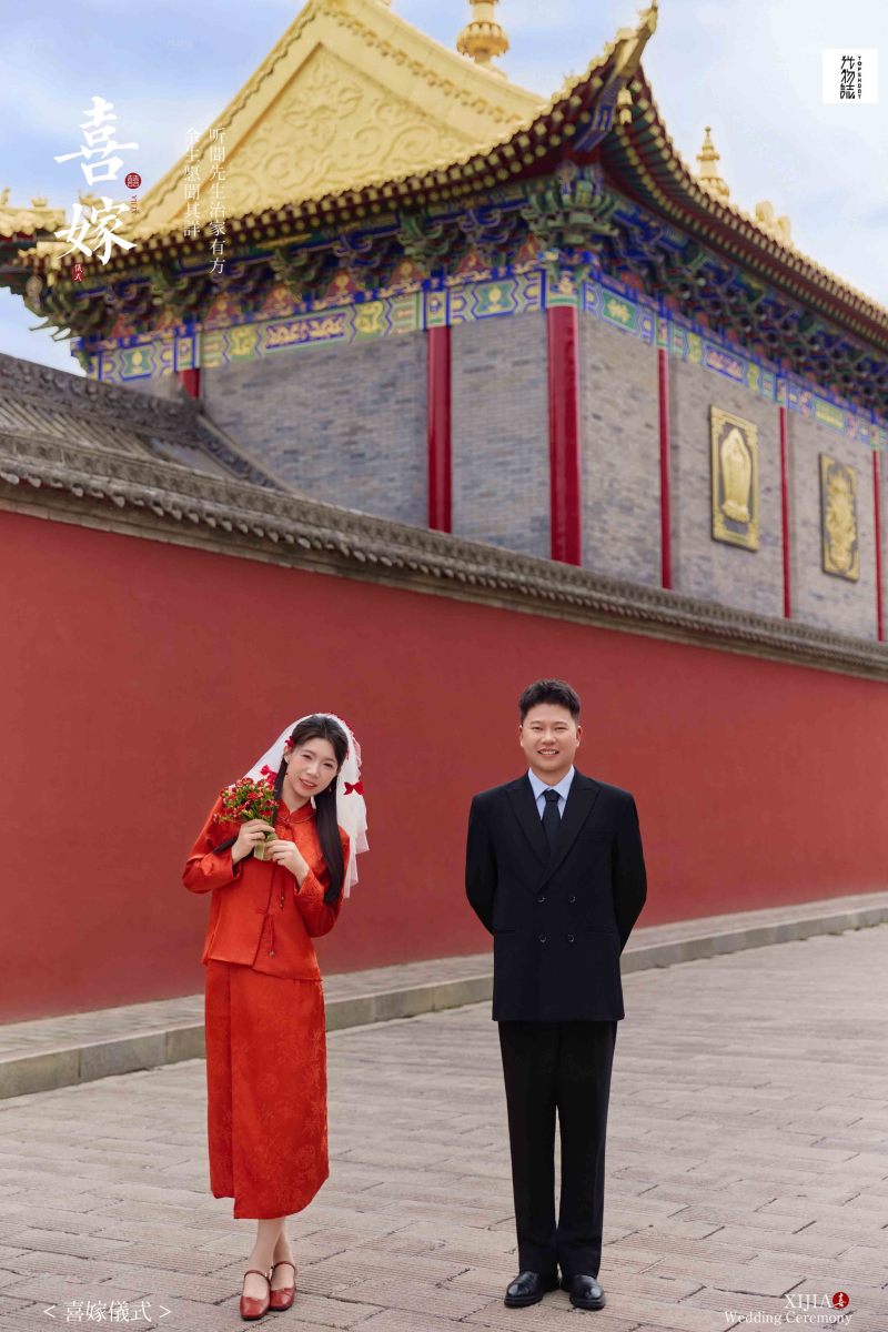 满满狗粮~邹洋先生薛璐华女士中式传承婚纱照、中式传承、韩松、行走的放大镜，现场细节，姿态指导的掌控者、婚纱照