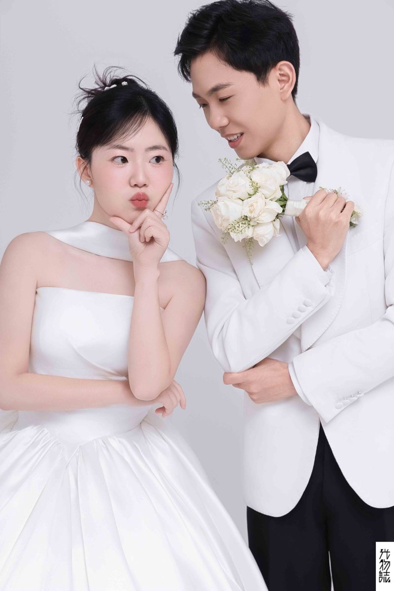 太太太太可了~~！黄榕先生温旭丹女士极简棚拍婚纱照、极简棚拍、韩松、行走的放大镜，现场细节，姿态指导的掌控者、婚纱照