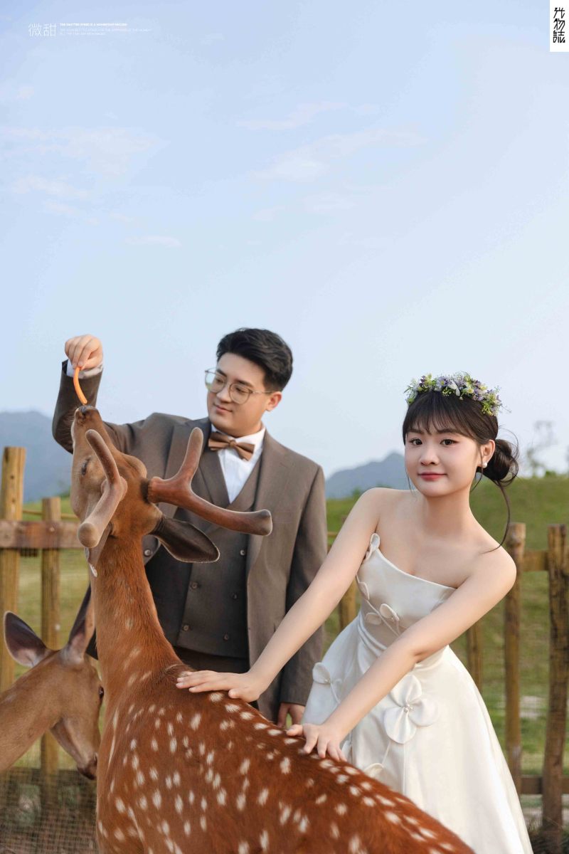 新鲜出炉:)郭武先生陈映霏女士氛围森系婚纱照、氛围森系、韩松、行走的放大镜，现场细节，姿态指导的掌控者、婚纱照