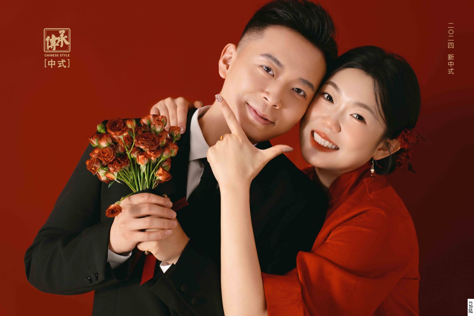 爱了~爱了~李德华先生瞿学敏女士中式传承婚纱照、中式传承、韩松、行走的放大镜，现场细节，姿态指导的掌控者、婚纱照