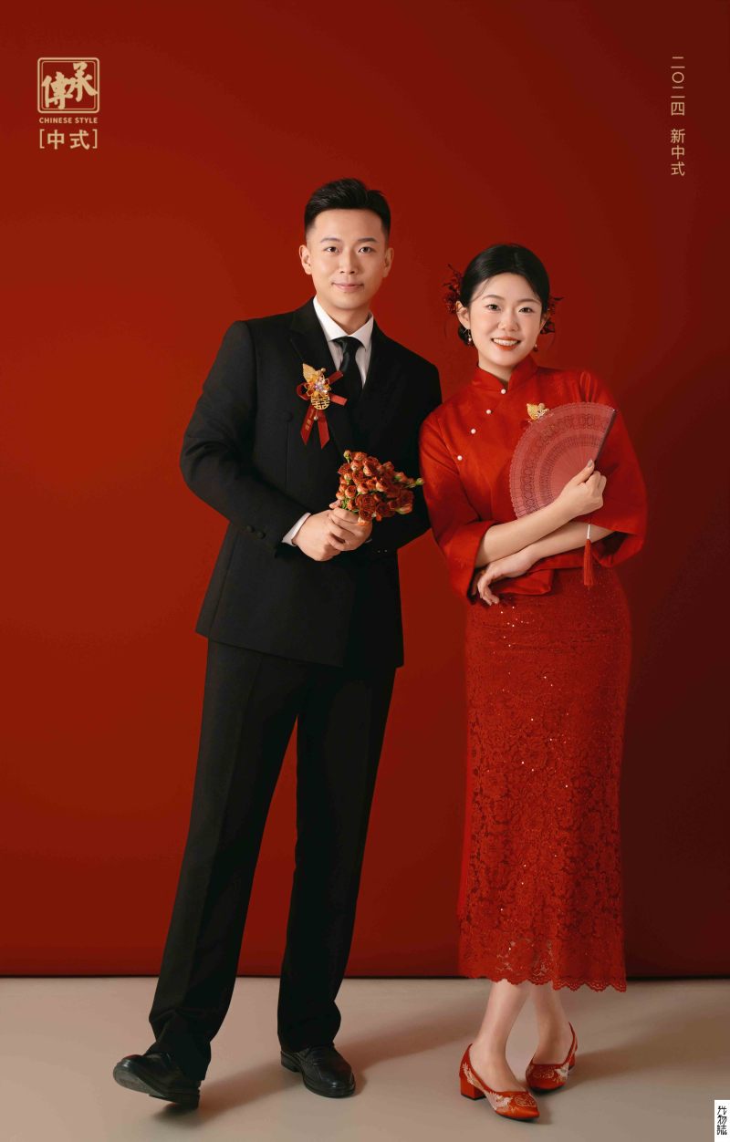 爱了~爱了~李德华先生瞿学敏女士中式传承婚纱照、中式传承、韩松、行走的放大镜，现场细节，姿态指导的掌控者、婚纱照