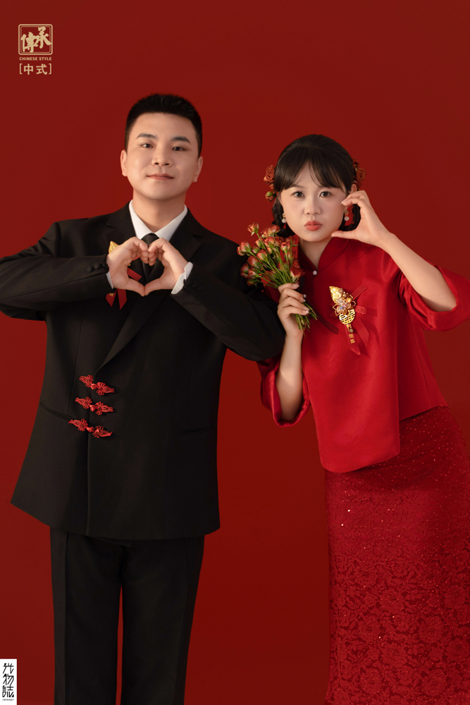 李振国先生廖文文女士中式传承婚纱照、中式传承、木子、唠嗑型选手，构图多变、情绪拿捏，特写YYDS、婚纱照