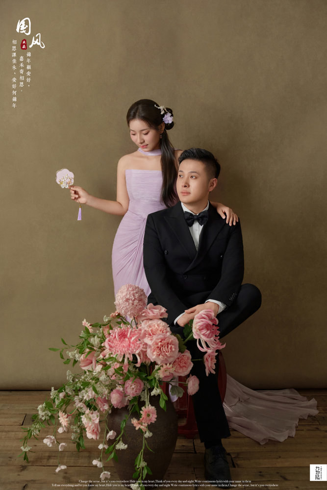 美到心里~吕先生方女士怀旧复古婚纱照、怀旧复古、刘康、六边形战士，不止是沟通，拍摄想法，创造思维样样拿捏。、婚纱照